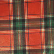 Plaid Foil Polyester Spandex Tricot Fabric
