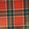Plaid Foil Polyester Spandex Tricot Fabric