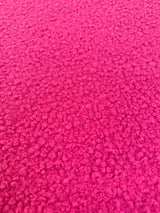 Hot Pink Premium Lamb Faux Wool