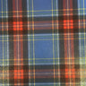 Plaid Foil Polyester Spandex Tricot Fabric