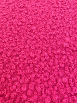 Hot Pink Premium Lamb Faux Wool