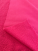 Hot Pink Premium Lamb Faux Wool