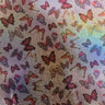 Hologram Polyester Spandex Butterfly Fabric 60"