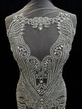 Rhinestone Bodice Applique