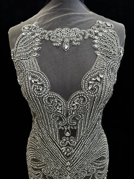 Rhinestone Bodice Applique