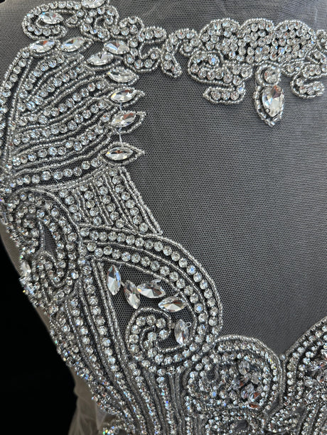 Rhinestone Bodice Applique