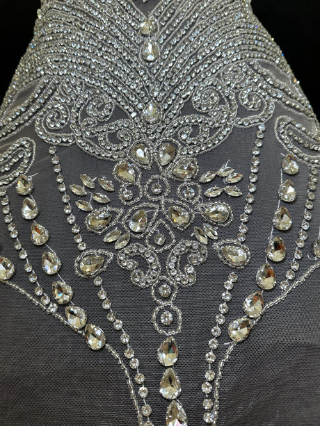 Rhinestone Bodice Applique