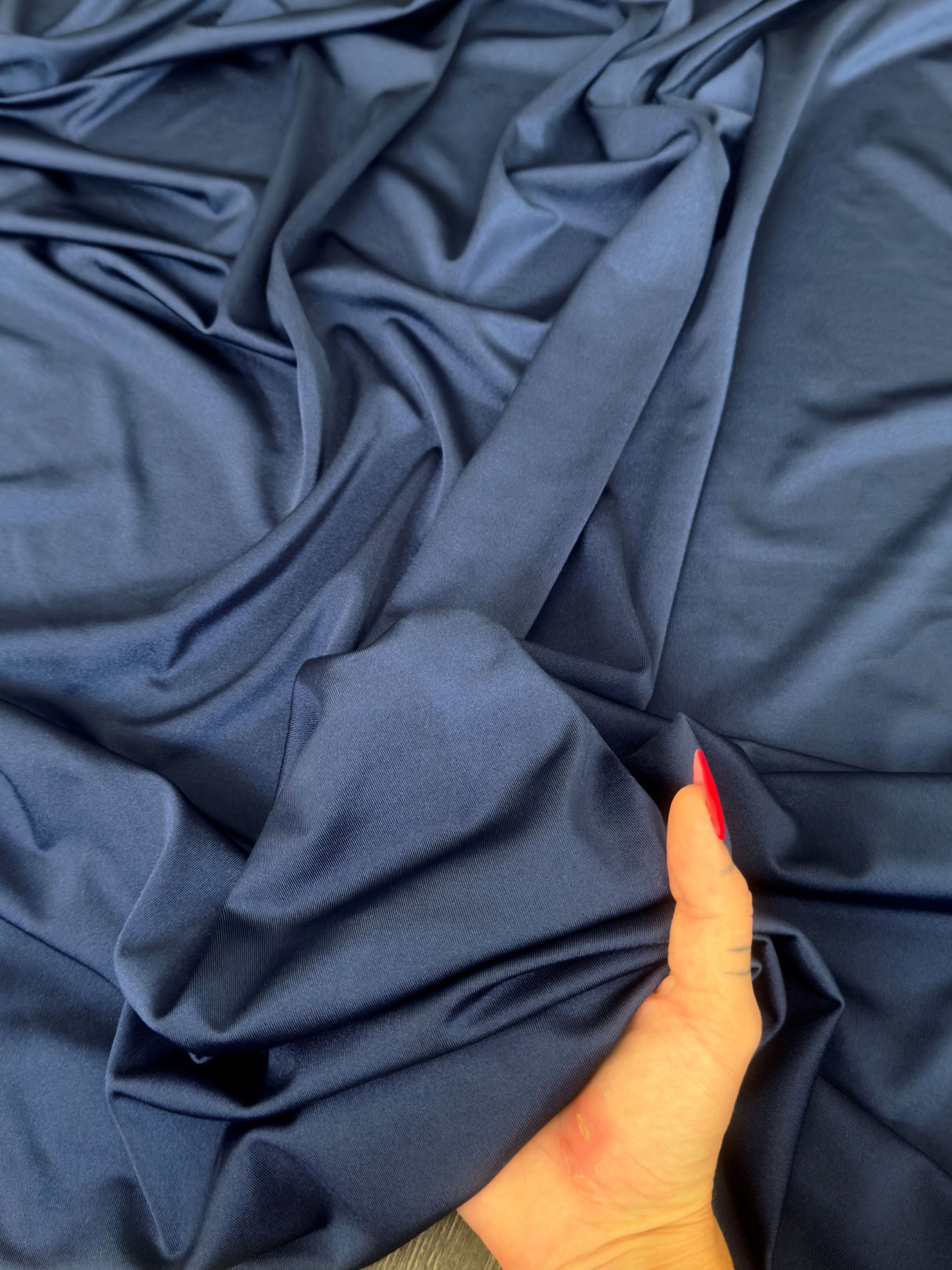 Navy Blue Yoga Nylon Spandex