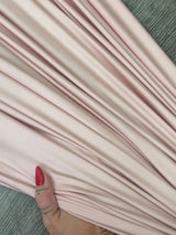 Shiny Yoga Spandex Blush Pink