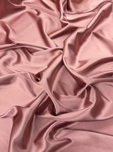 Stretch Crepe Back Satin Rust Rose