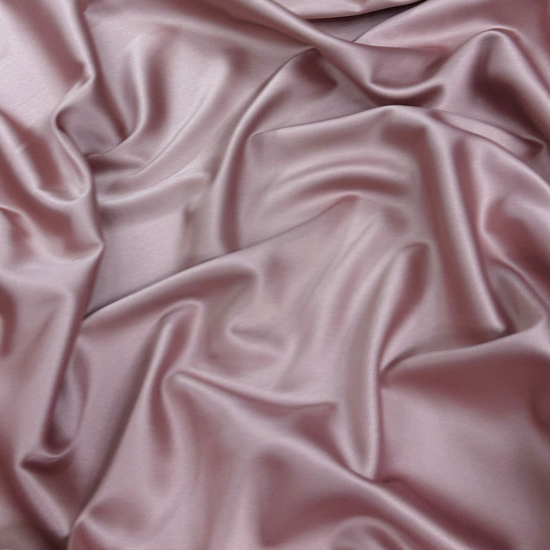 Stretch Crepe Back Satin Mauve