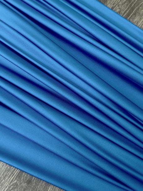Aqua Blue Yoga Nylon Spandex