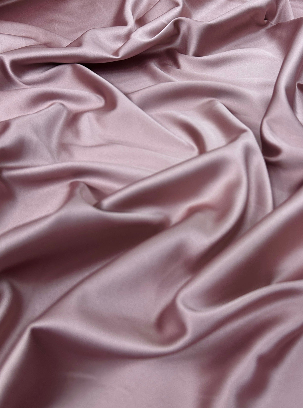 Stretch Crepe Back Satin Mauve