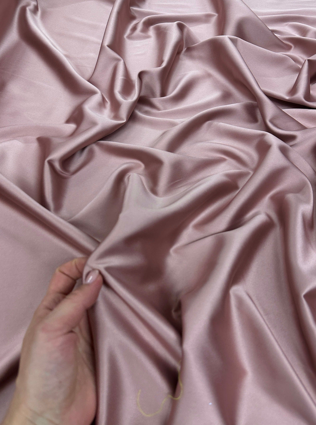 Stretch Crepe Back Satin Mauve