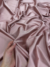 Stretch Crepe Back Satin Mauve