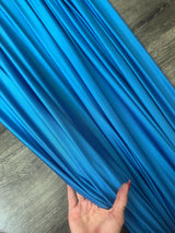 Aqua Blue Yoga Nylon Spandex