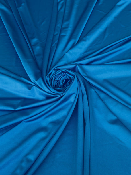 Aqua Blue Yoga Nylon Spandex