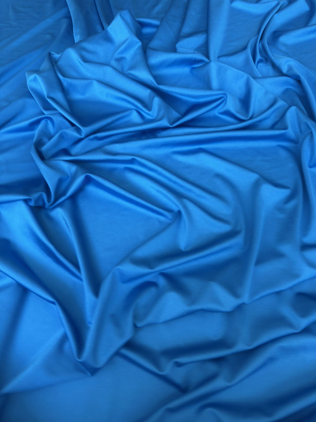 Aqua Blue Yoga Nylon Spandex