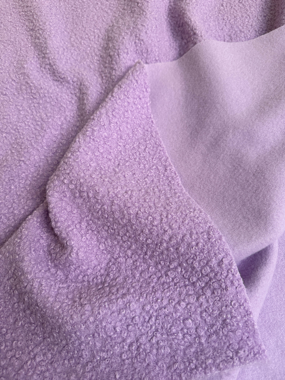 Lavender Premium Faux Wool