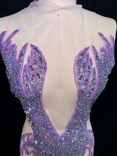 Rhinestone Bodice Applique