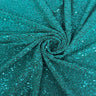 Metallic Lurex Stretch Sequins Fabric
