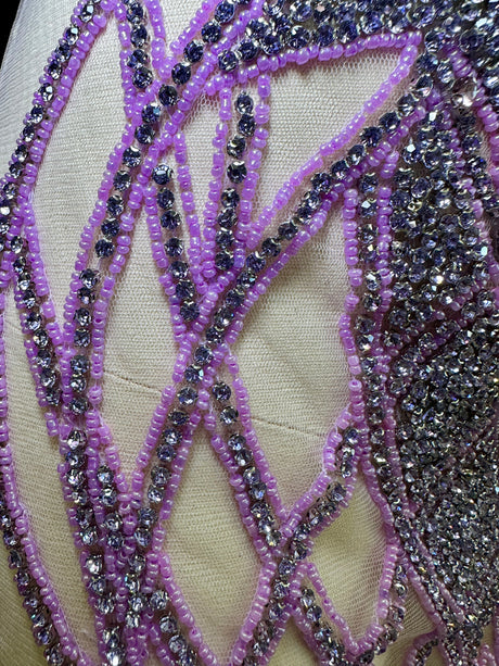 Rhinestone Bodice Applique