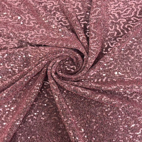 Metallic Lurex Stretch Sequins Fabric