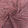 Metallic Lurex Stretch Sequins Fabric