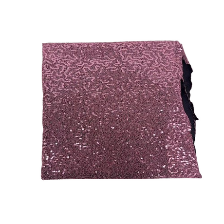 Metallic Lurex Embroidered Stretch Sequins Fabric - 100 Percent Polyester, 2-Way Mechanical Stretch, 58" Width, Solid (1 Yard)