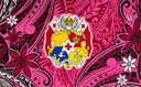 Polyester Sarong Kingdom of Tonga Seal Tiare
