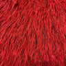 Metallic Faux Fur Tinsel Ostrich Feather Polyester Fabric - Metallic Faux Ostrich Feather, 54" Width (1 Yard)