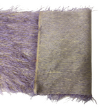 Metallic Faux Fur Tinsel Ostrich Feather Polyester Fabric - Metallic Faux Ostrich Feather, 54" Width (1 Yard)