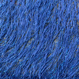 Metallic Faux Fur Tinsel Ostrich Feather Polyester Fabric - Metallic Faux Ostrich Feather, 54" Width (1 Yard)