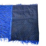 Metallic Faux Fur Tinsel Ostrich Feather Polyester Fabric - Metallic Faux Ostrich Feather, 54" Width (1 Yard)