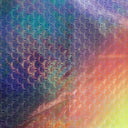 Polyester Spandex Rainbow Igloo Hologram Fabric