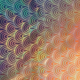 Polyester Spandex Rainbow Igloo Hologram Fabric