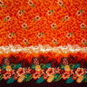 Rayon Fabric Pineapple Hibiscus Ocean Tropical Leaves