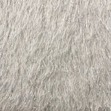 Metallic Faux Fur Tinsel Ostrich Feather Polyester Fabric - Metallic Faux Ostrich Feather, 54" Width (1 Yard)