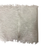 Metallic Faux Fur Tinsel Ostrich Feather Polyester Fabric - Metallic Faux Ostrich Feather, 54" Width (1 Yard)