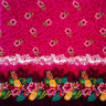 Pineapple Hibiscus Ocean Tropical Leaves Rayon Fabric - Tropical Leaves Print, 36" X 45" (1 Yard)