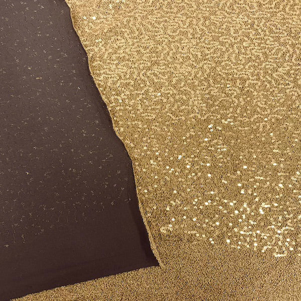 Metallic Lurex Stretch Sequins Fabric