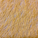 Metallic Faux Fur Tinsel Ostrich Feather Polyester Fabric - Metallic Faux Ostrich Feather, 54" Width (1 Yard)