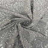 Metallic Lurex Stretch Sequins Fabric