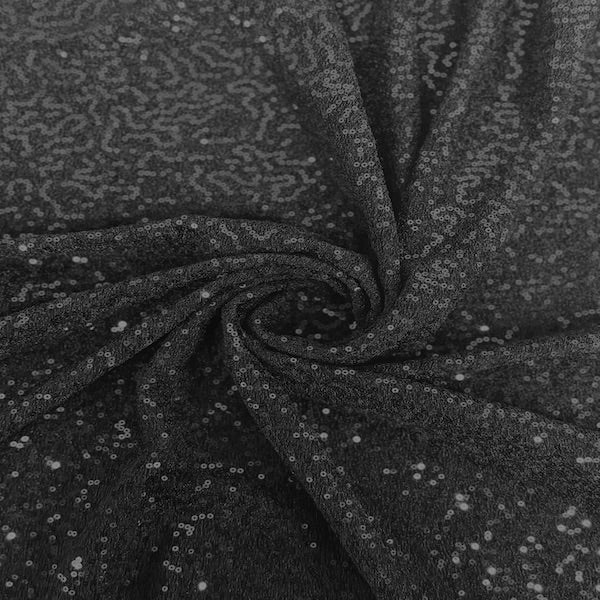 Metallic Lurex Stretch Sequins Fabric