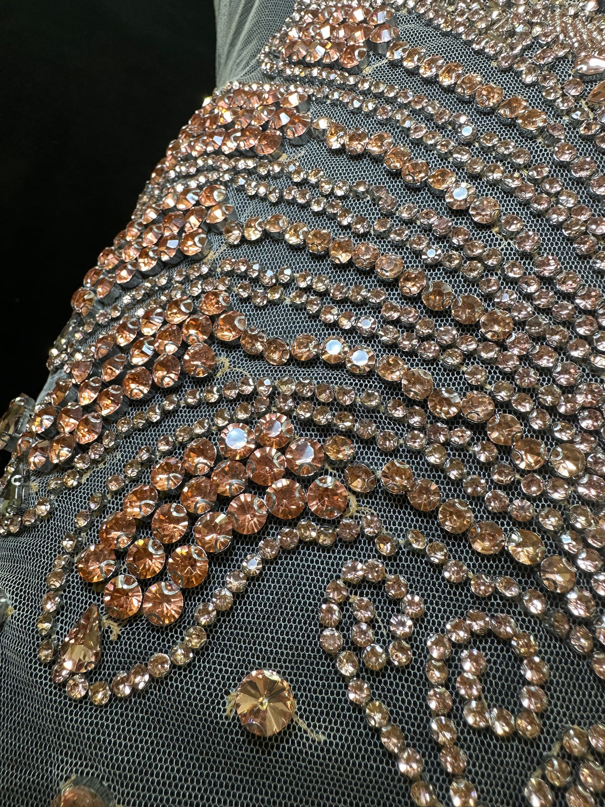 Rhinestone Bodice Applique