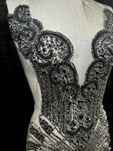 Rhinestone Bodice Applique