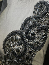 Rhinestone Bodice Applique