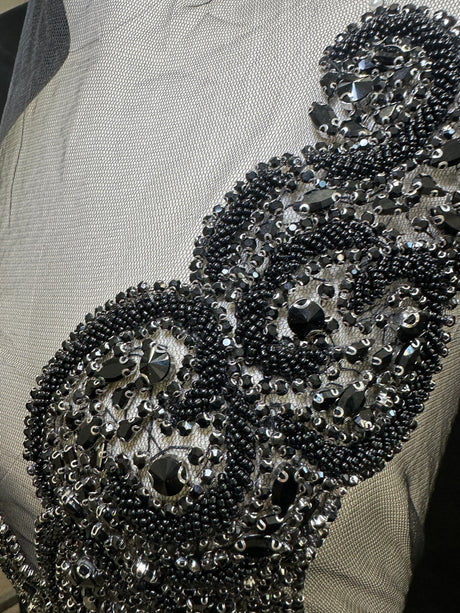 Rhinestone Bodice Applique