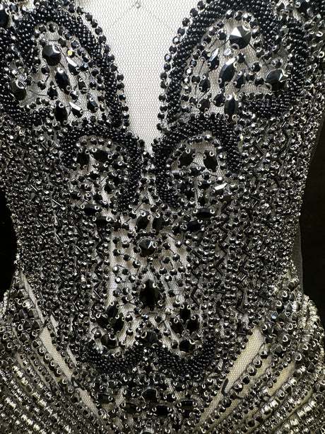 Rhinestone Bodice Applique