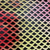 Stretch Fishnet Tie-Dye Diamond Fabric 50"